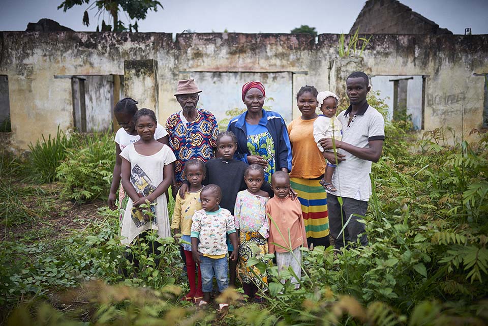 family in Central African Republic