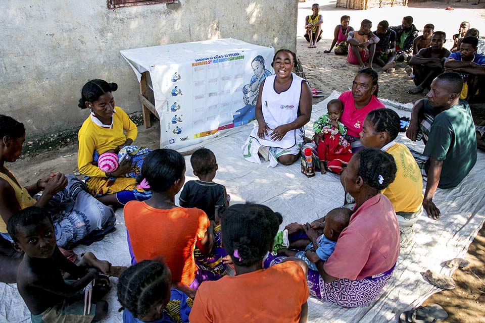 health presentation in Madagascar