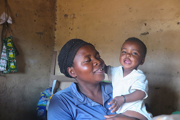 mother and child in Rwanda