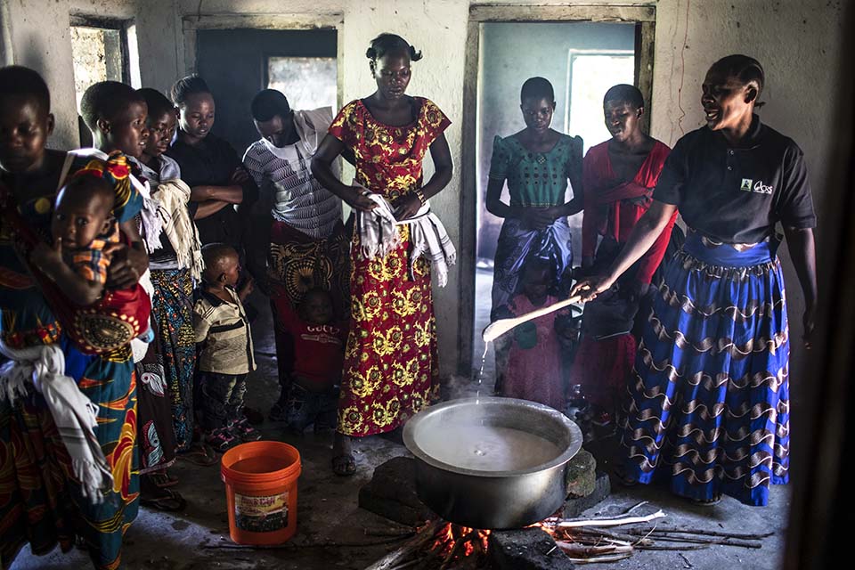 Tanzania cooking demo