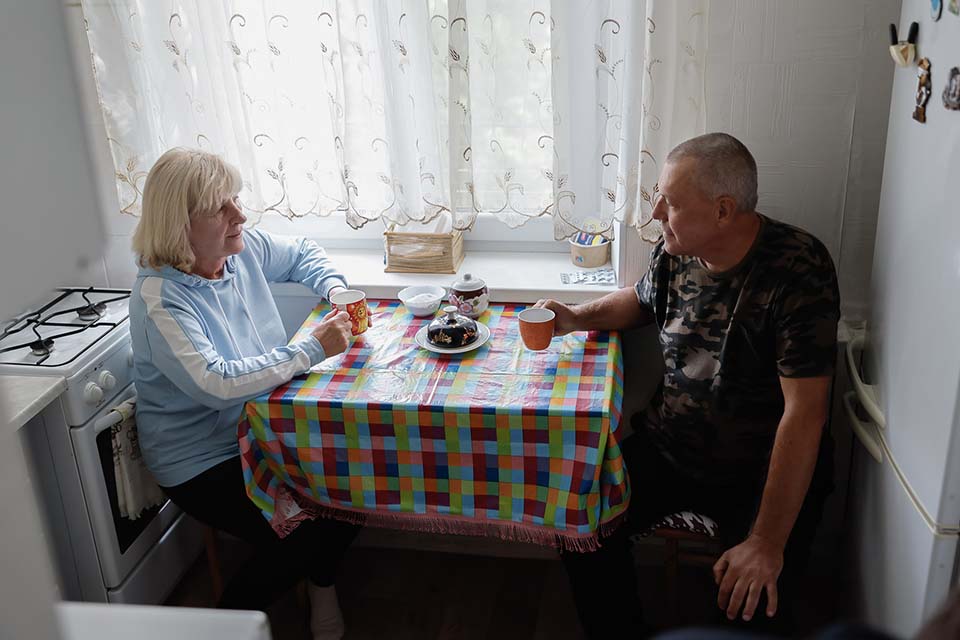 Ukraine couple in Moldova