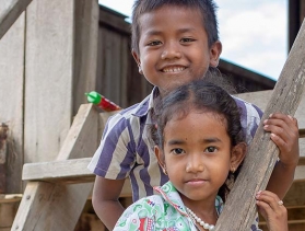 children in Cambodia