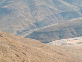 mountainside in Lesotho