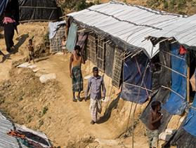 refugee camp in Bangladesh