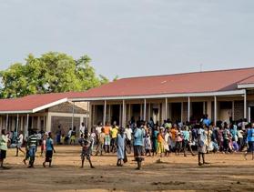 school for refugees in Uganda