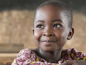 young child in Central African Republic
