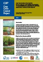 Pilot Use of On-farm Vouchers to Disseminate Cassava Planting Material in Western Kenya
