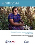 Can Cash Transfers Promote Sustainable Seed Markets?