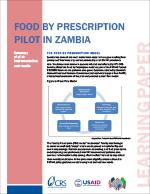 Food by Prescription Pilot in Zambia