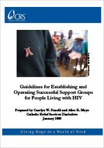 Guidelines for Establishing and Operating Successful Support Groups for People Living with HIV