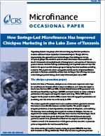 How Savings-led Microfinance has Improved Chickpea Marketing in the Lake Zone of Tanzania