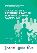 Pocket Guide 1: Extension Practice for Agricultural Adaptation
