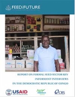 Report on Formal Seed Sector Key Informant Interviews in the DRC