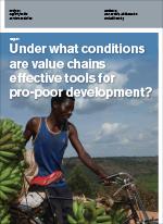Under What Conditions Are Value Chains Effective Tools for Pro-poor Development?