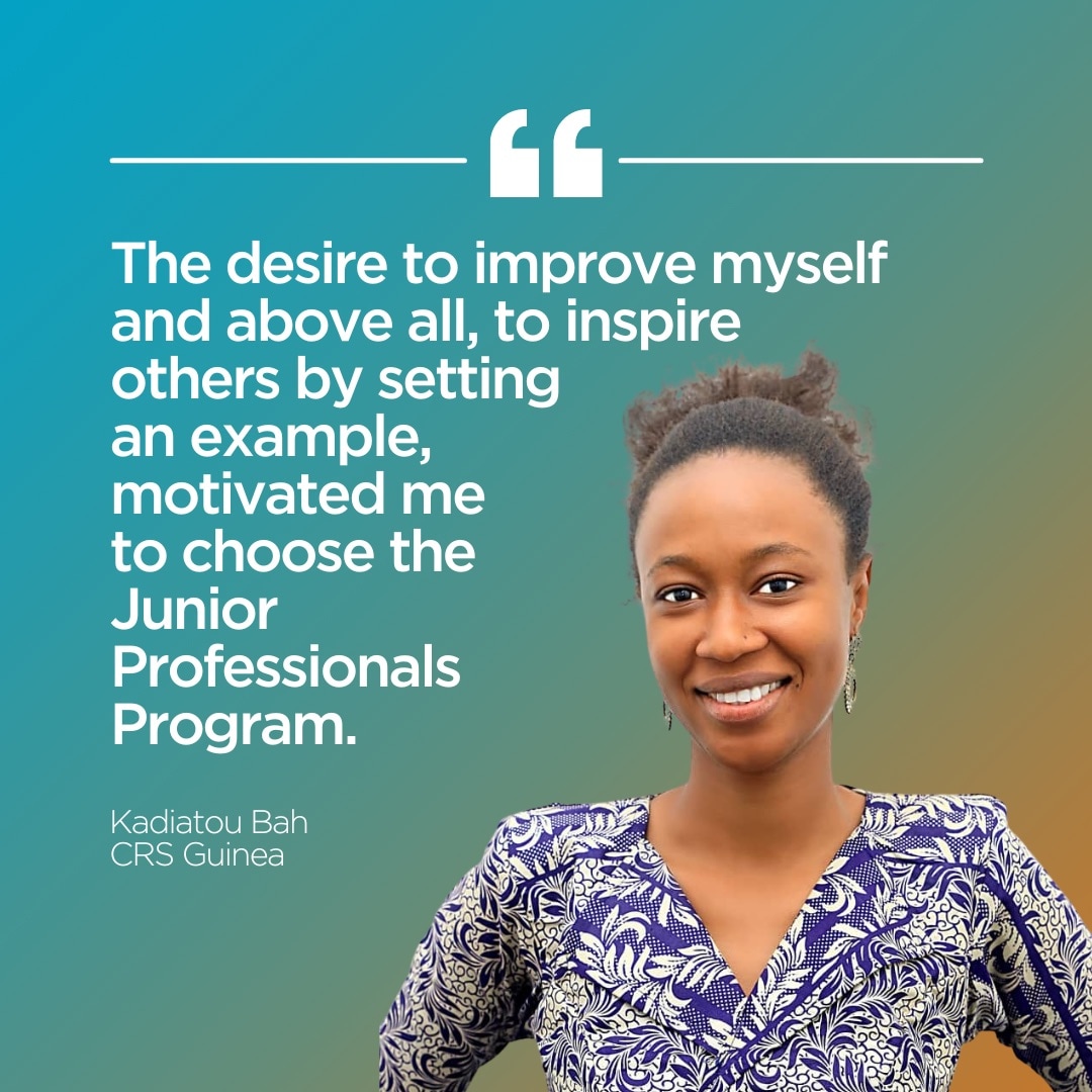 The desire to improve myself and above all, to inspire others by setting an example, motivated me to choose the Junior Professionals Program.